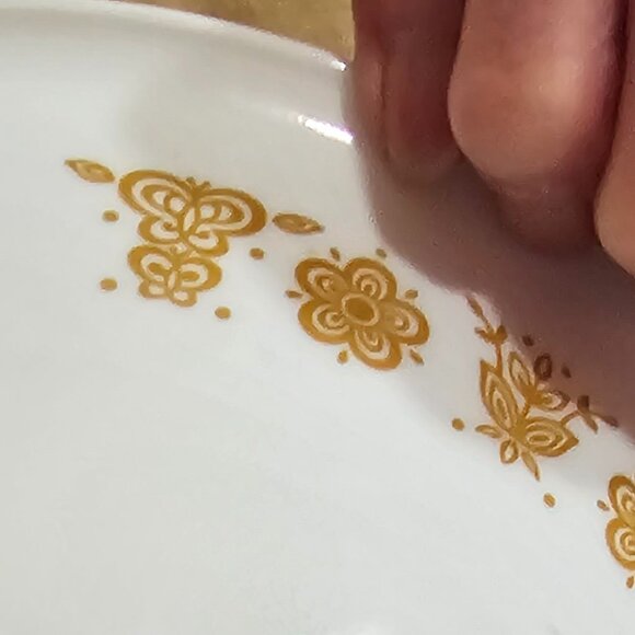 Corelle by Corning Bowl, Golden Butterfly - Picture 4 of 4